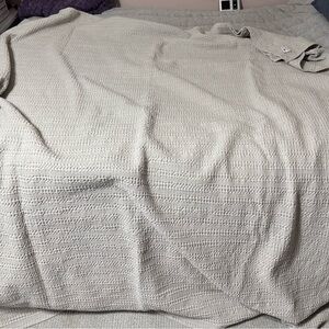 Elegant Cream Knit shower curtain